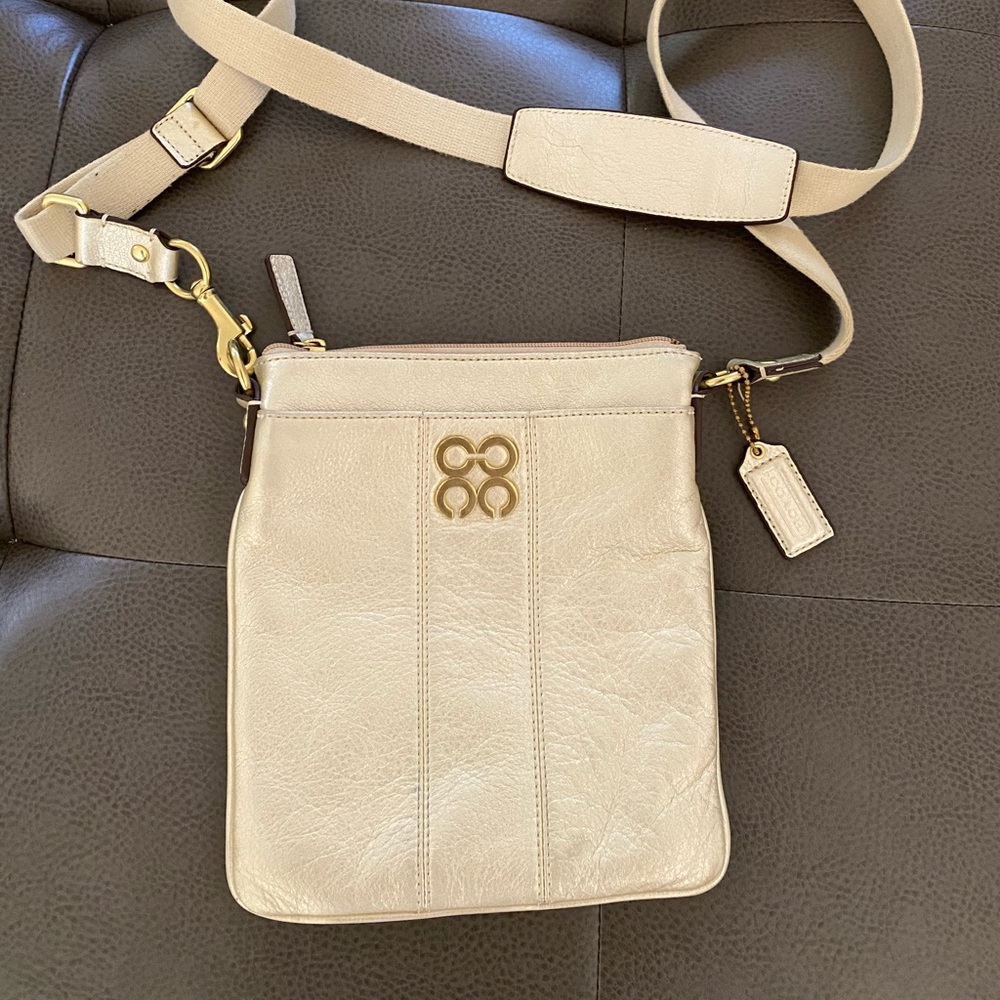 Coach leather crossbody